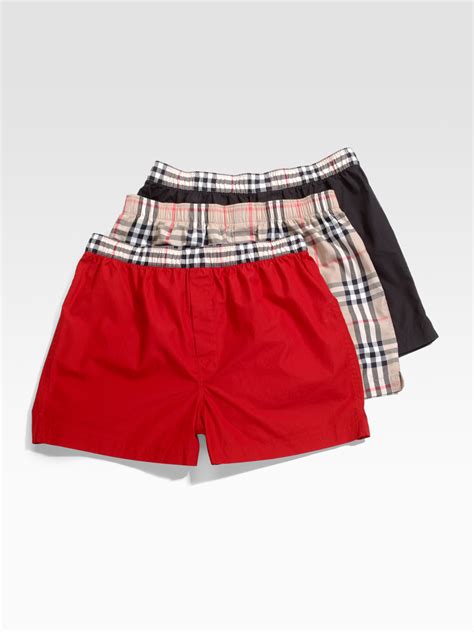 burberry boxers 3 pack